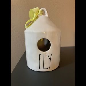 Rae Dunn FLY birdhouse